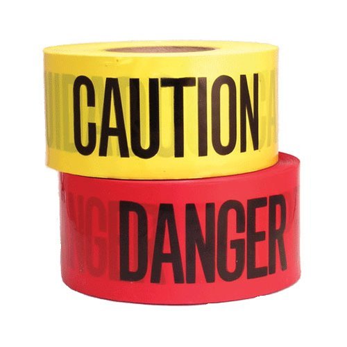 danger caution tape