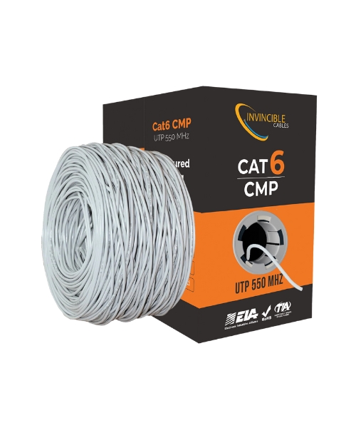 Bulk Cat6 Plenum Cable: 1000ft for Large-Scale Projects